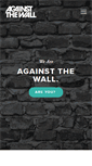 Mobile Screenshot of againstthewall.org